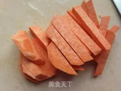 Make Cinnamon fries step 1