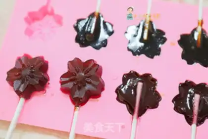 Make Blueberry lollipop step 7