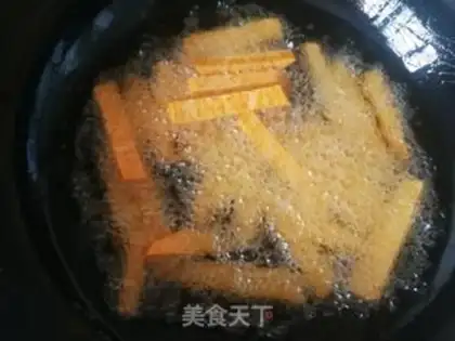 Make Cinnamon fries step 3