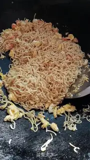 Make Shrimp egg noodles step 10