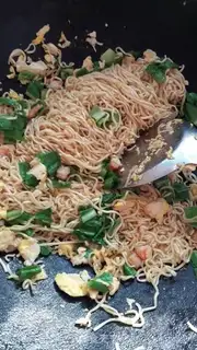 Make Shrimp egg noodles step 11