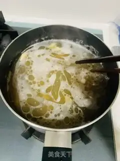Make Belt abalone noodles step 3