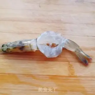 Make Shrimp Steam Fan step 3