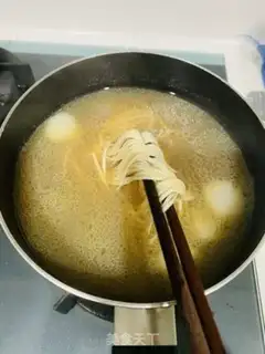 Make Belt abalone noodles step 4