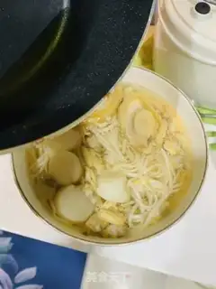 Make Belt abalone noodles step 7