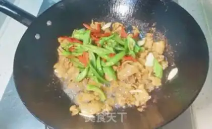 Make Real little fried meat step 5