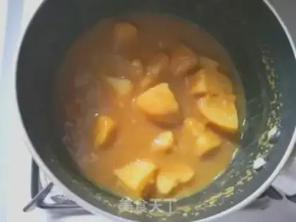 Make Curry pork chops step 12