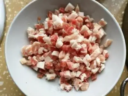Make Meat and eggplant step 3