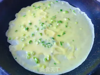 Make Egg pancakes step 6