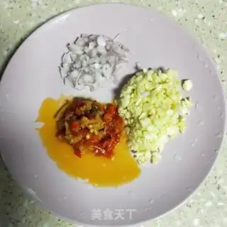 Make Garlic tofu step 1