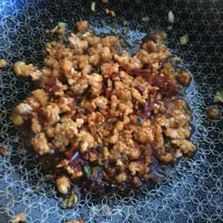 Make Spicy rice line step 5