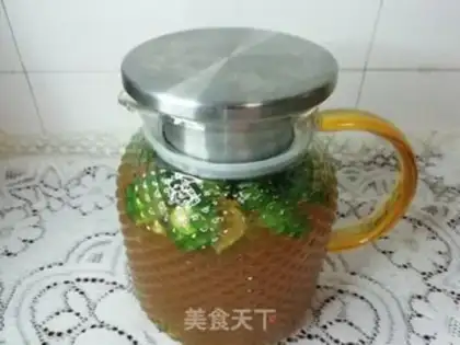 Make Bronze berries, honey tea step 6