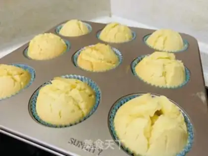 Make Gold chicken cake step 4
