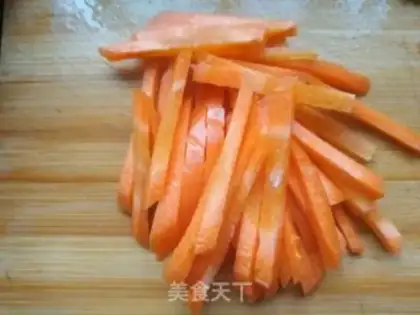 Make Celery fried liver step 2