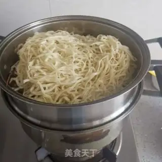 Make Bean-fruit noodles step 5