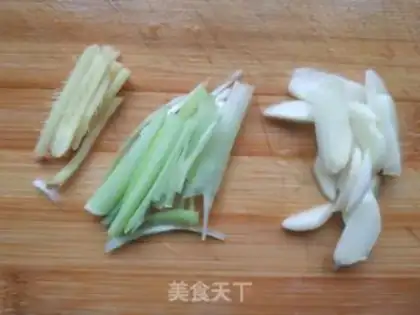 Make Celery fried liver step 3
