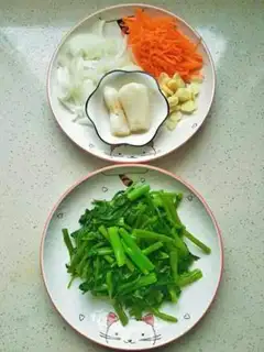 Make Onion carrots for emptiness step 3