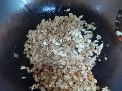 Make White pepper fried meat step 5