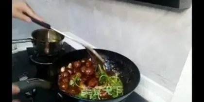 Make Soy little potatoes step 5