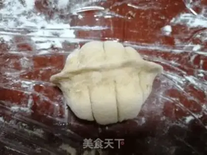 Make Red sugar walnut bag step 10