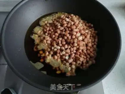 Make Fry peanuts step 4