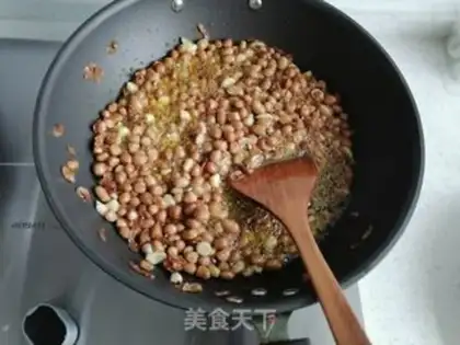 Make Fry peanuts step 5