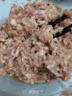Make Spicy meat dumplings step 2