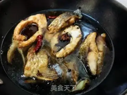 Make Red-burned fish step 18