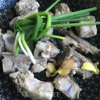 Make A pot of pottery steak corn soup step 5
