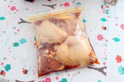 Make Burn chicken legs step 0