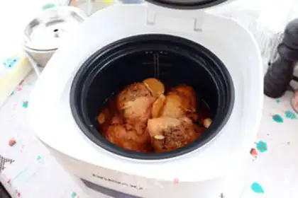 Make Burn chicken legs step 6