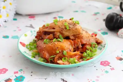 Make Burn chicken legs step 7