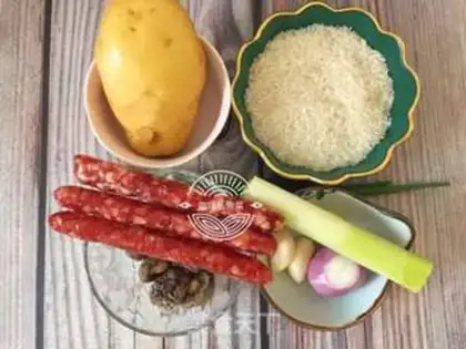 Make Potato rice step 0