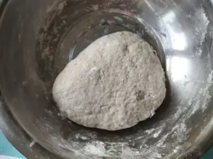 Make All wheat red bean pie step 9
