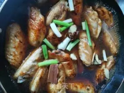 Make The red chicken wings step 8