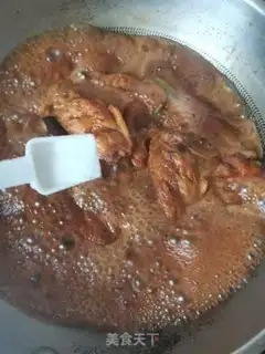 Make The red chicken wings step 11