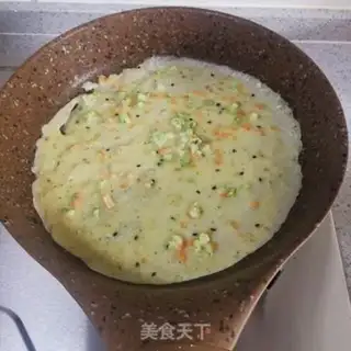 Make Orchid carrot pancakes step 3