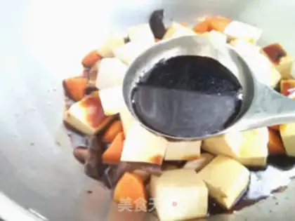 Make Tofu burn mushrooms step 9
