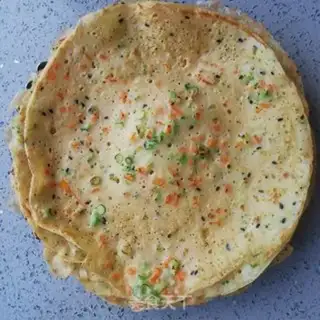 Make Orchid carrot pancakes step 5