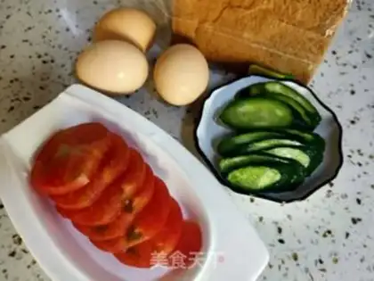 Make Home sandwich step 1