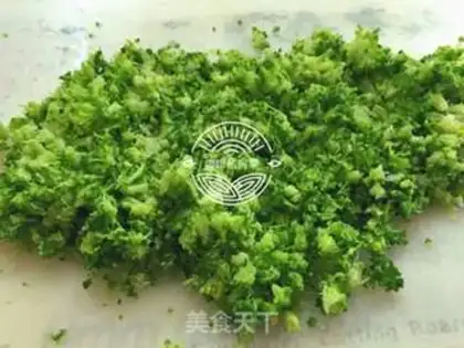 Make Shrimp orchid fried rice step 3