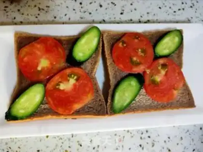 Make Home sandwich step 4