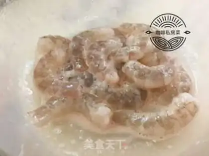 Make Shrimp orchid fried rice step 5