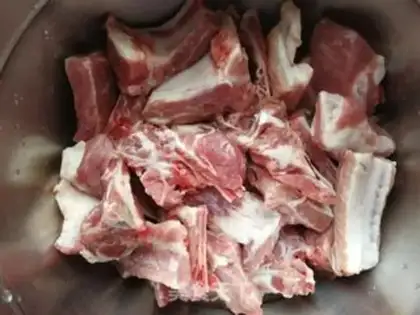 Make Puffy ribs soup step 2