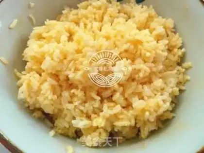 Make Shrimp orchid fried rice step 10