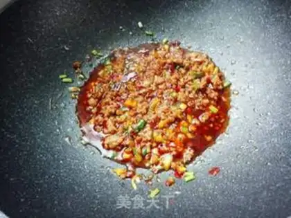 Make Meat tofu brain step 2