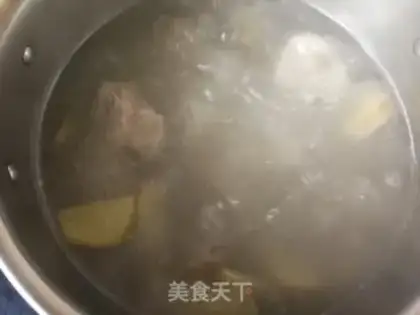 Make Puffy ribs soup step 7