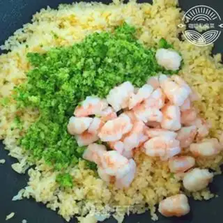 Make Shrimp orchid fried rice step 15