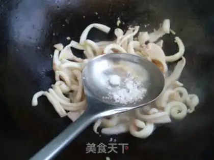 Make Squid with cucumber step 5