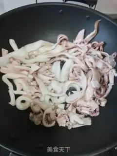 Make Burning squid step 2